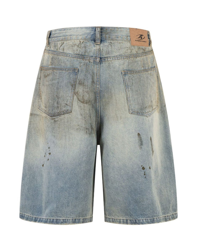 Mein Shop 0 Urban Edge Washed Denim Short—5539