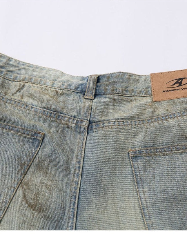 Mein Shop 0 Urban Edge Washed Denim Short—5539