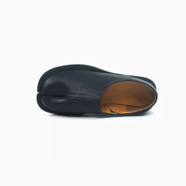 Mein Shop 0 Velvet Hoof Luxe: Genuine Leather Split Toe Shoes—-4611