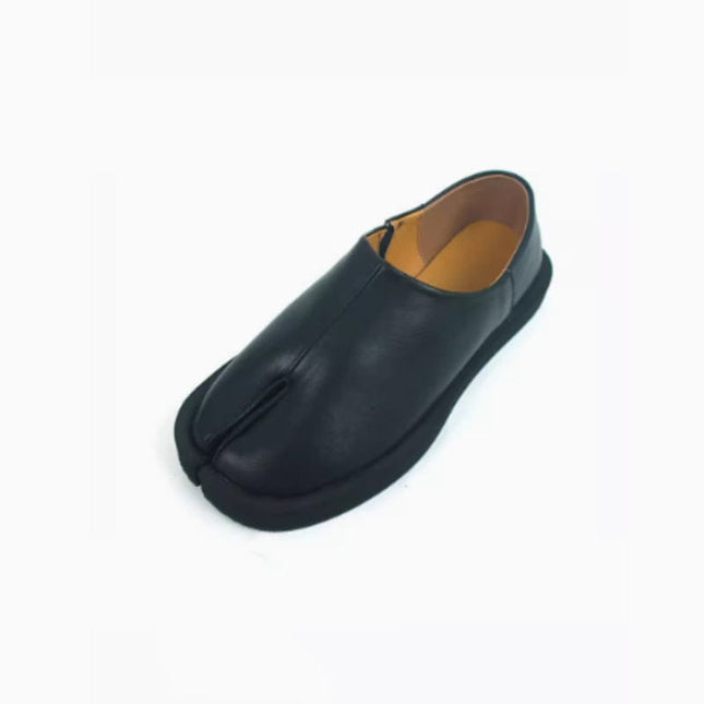 Mein Shop 0 Velvet Hoof Luxe: Genuine Leather Split Toe Shoes—-4611