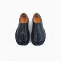 Mein Shop 0 Velvet Hoof Luxe: Genuine Leather Split Toe Shoes—-4611