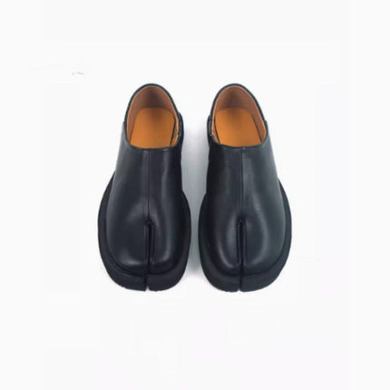 Mein Shop 0 Velvet Hoof Luxe: Genuine Leather Split Toe Shoes—-4611