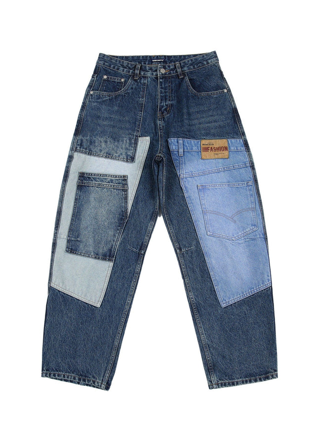 Mein Shop 0 Vintage Patchwork Jeans —7097