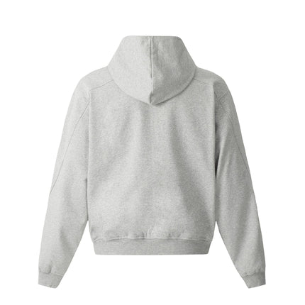 TALKLESSFASHION 0172 American men's and women's high-end trend solid color deconstructed jacket design men's loose cardigan hooded sweatshirt