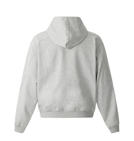 TALKLESSFASHION 0172 American men's and women's high-end trend solid color deconstructed jacket design men's loose cardigan hooded sweatshirt