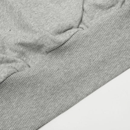 TALKLESSFASHION 0173 American high-end trend solid color neutral deconstructed coat design men's loose cardigan hooded sweatshirt