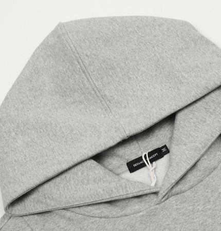 THETLSTUDIO 0173 American high-end trend solid color neutral deconstructed coat design men's loose cardigan hooded sweatshirt