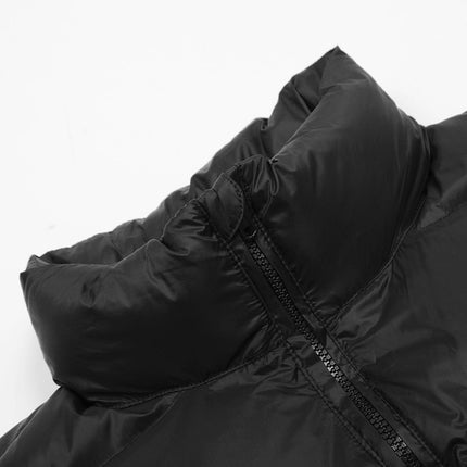 TALKLESSFASHION 0197 American trend high street street trend deconstruction thickened design jacket men's winter short and wide warm cotton clothes