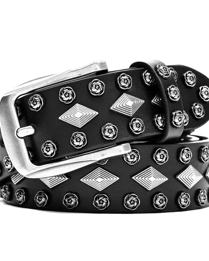 TALKLESSFASHION 105cm / Hardware PK029 Original Design Punk Hardware Belt