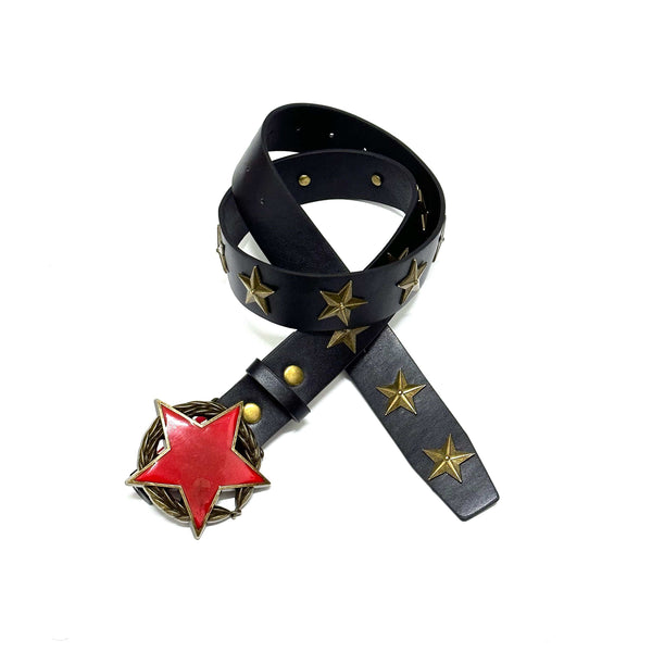 Punk  Bronze Star Medieval Subculture Belt