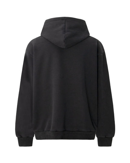 TALKLESSFASHION 2021 American retro trend heavy composite washed character print design men's hooded loose hooded sweatshirt