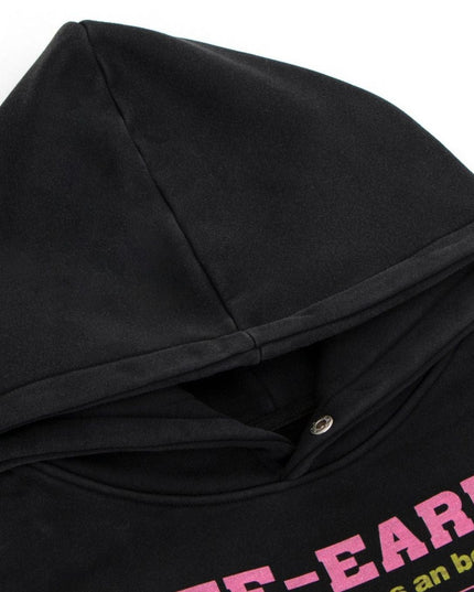 TALKLESSFASHION 2021 American retro trend heavy composite washed character print design men's hooded loose hooded sweatshirt