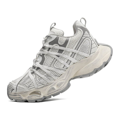TALKLESSFASHION 2025 summer new braided strap casual height-increasing daddy shoes