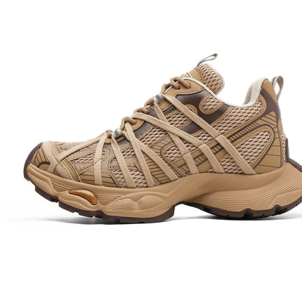 TALKLESSFASHION 2025 summer new braided strap casual height-increasing daddy shoes
