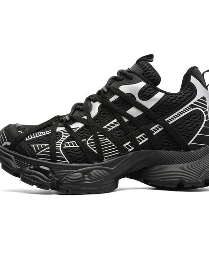 TALKLESSFASHION 2025 summer new braided strap casual height-increasing daddy shoes