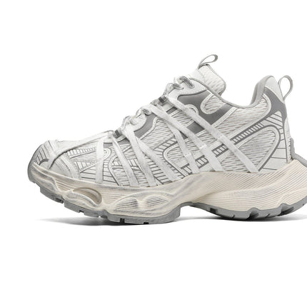 TALKLESSFASHION 2025 summer new braided strap casual height-increasing daddy shoes