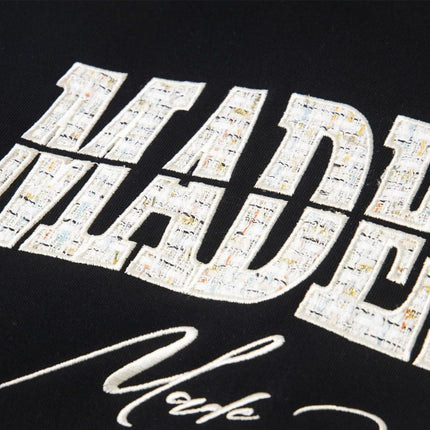 TALKLESSFASHION 2727 American retro high street trend men's and women's high-end letter 10,000 needle embroidery picture design men's hooded sweatshirt
