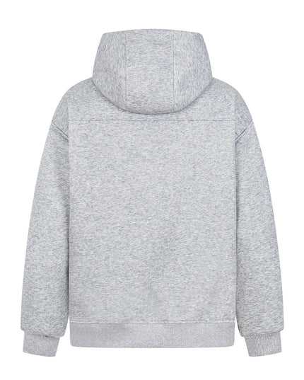 TALKLESSFASHION 2879 American retro high street trend men's and women's high-end solid color versatile design men's zipper hooded sweatshirt