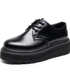 35 / Thick sole -- black lin
