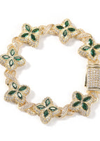 Golden green zirconium