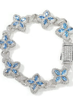Silver ocean blue