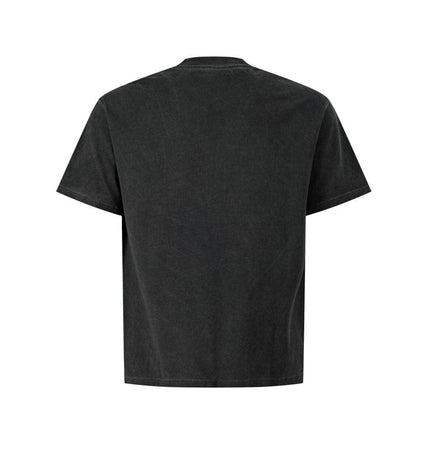 THETLSTUDIO Abstract print T-shirt short sleeve men's top cotton crew neck casual shirt loose summer ins hip hop street trend