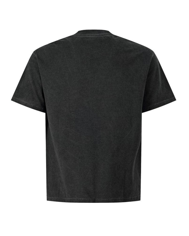 TALKLESSFASHION Abstract print T-shirt short sleeve men's top cotton crew neck casual shirt loose summer ins hip hop street trend