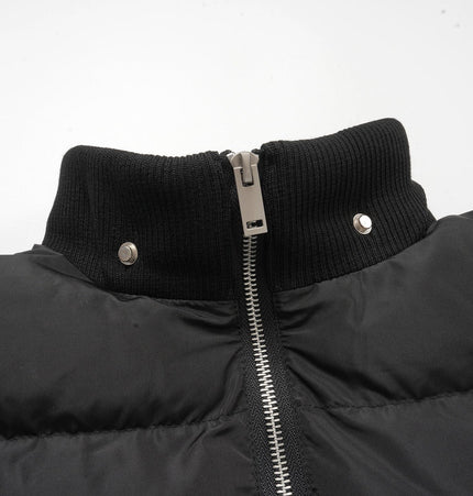 TALKLESSFASHION American Fur Collar Cropped Puffer
