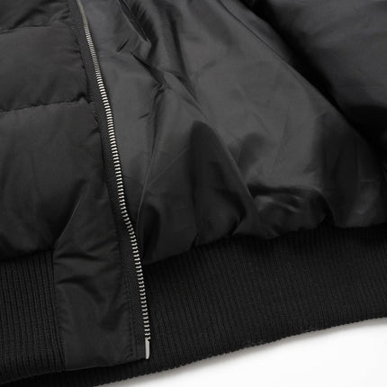 TALKLESSFASHION American Fur Collar Cropped Puffer