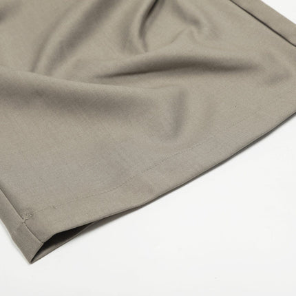 TALKLESSFASHION American Retro Drapy Pleated Suit Pants