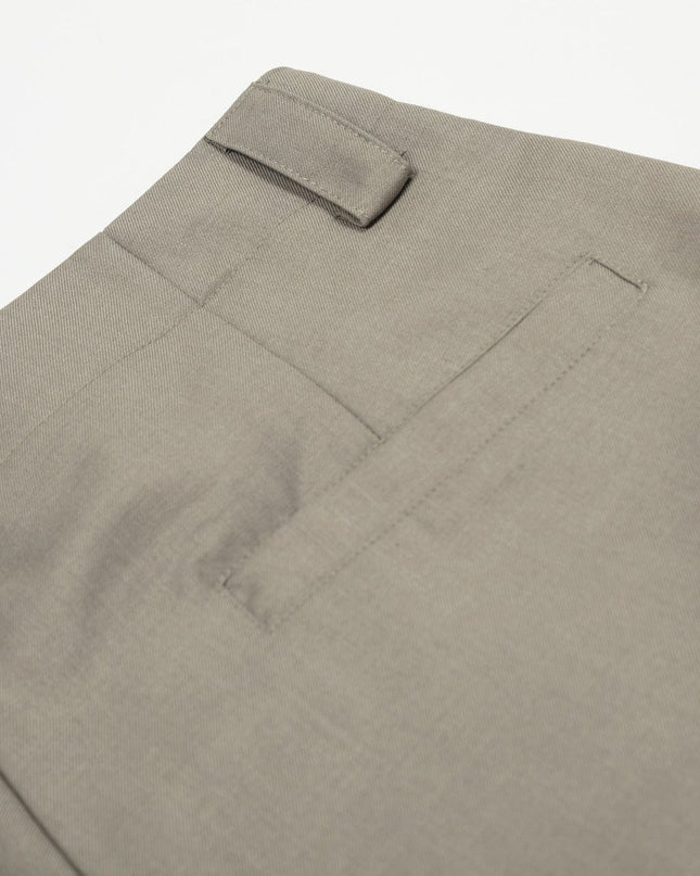 TALKLESSFASHION American Retro Drapy Pleated Suit Pants