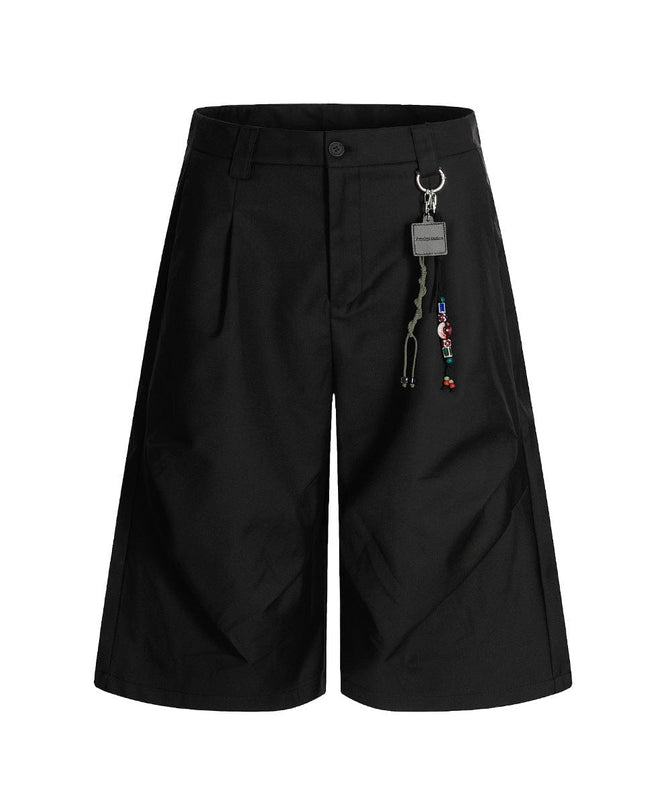 TALKLESSFASHION American Retro Drapy Pleated Suit Pants