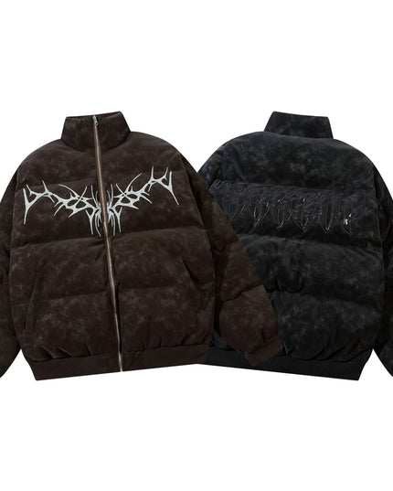 TALKLESSFASHION American Retro Fall Winter Trend Bread Coat