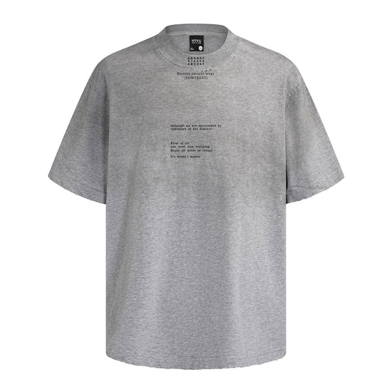 Abrasion Wash Tee