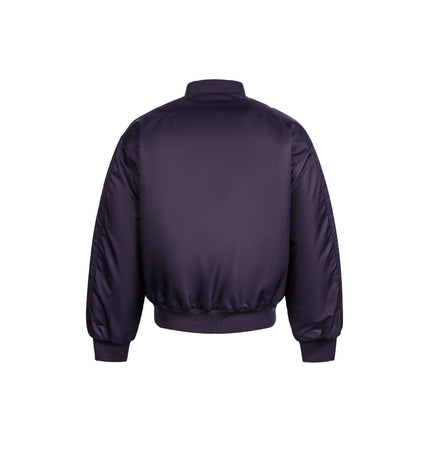 TALKLESSFASHION American Retro Padded Bomber Jacket