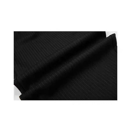 TALKLESSFASHION American vintage pleated design men's and women's spring and autumn vertical stripes wide leg loose straight casual trousers scimitar trousers