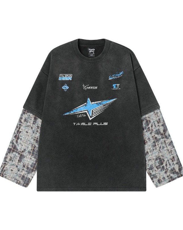 TALKLESSFASHION AquaElegance Men's Seasonal Top—-7659