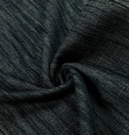 THETLSTUDIO Bamboo Texture Wide-Leg Jeans