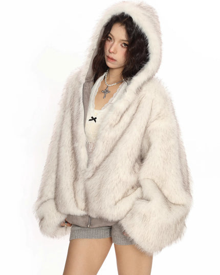 TALKLESSFASHION BIGGOLD suede reversible eco-friendly fur cotton jacket women's winter thickened warm flight jacket tide
