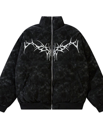 TALKLESSFASHION Black / L American Retro Fall Winter Trend Bread Coat