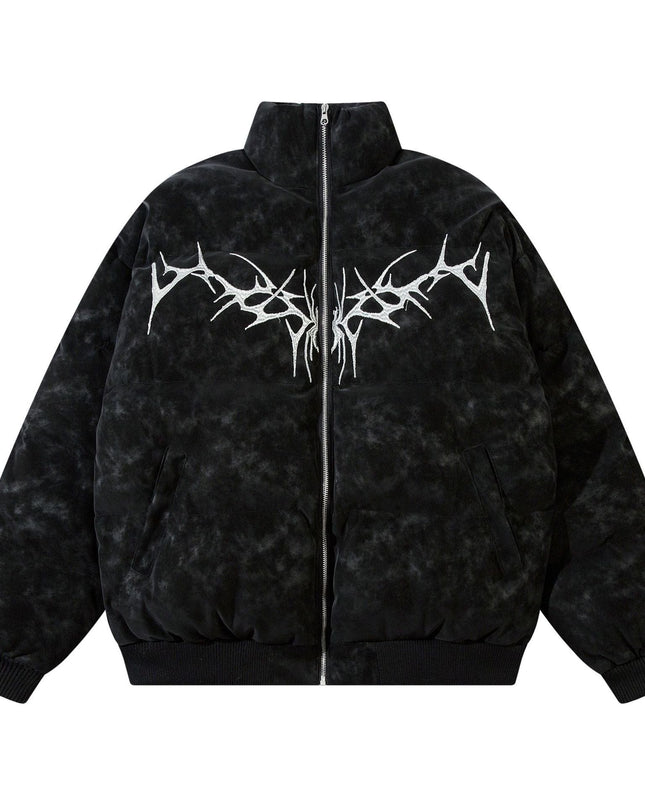TALKLESSFASHION Black / L American Retro Fall Winter Trend Bread Coat