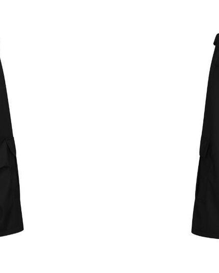 TALKLESSFASHION BLACKLISTS American cleanfit pleated wide-leg cropped trousers men's and women's high-quality handsome cargo shorts
