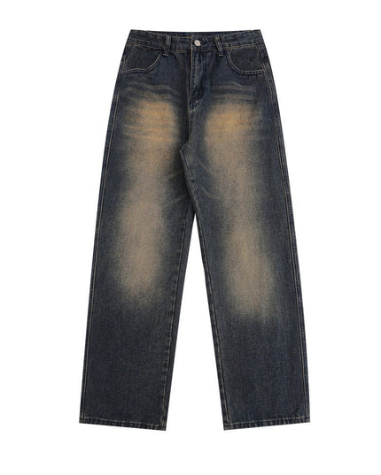 TALKLESSFASHION Blue / L Fashion Personality Straight Jeans Men