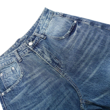TALKLESSFASHION Blue Washed Denim jeans