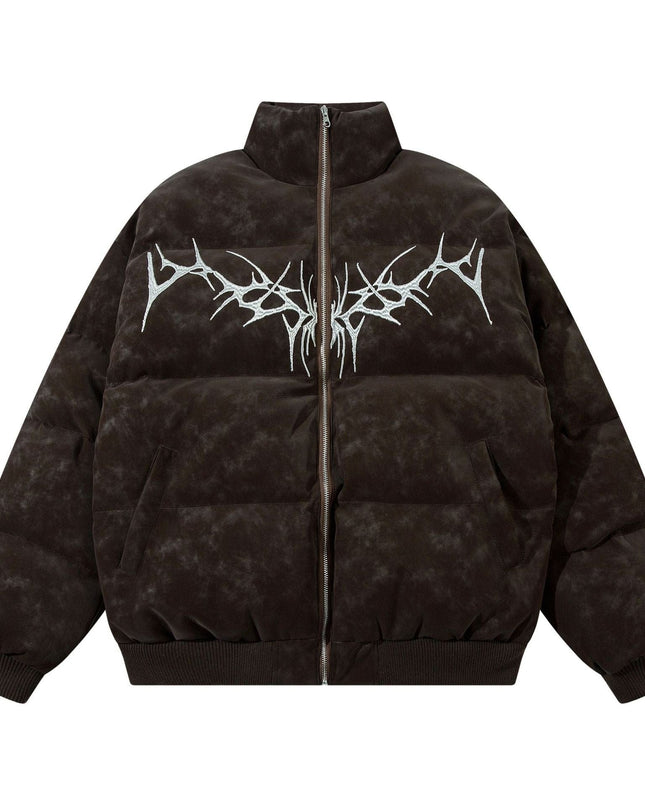 TALKLESSFASHION Brown / L American Retro Fall Winter Trend Bread Coat