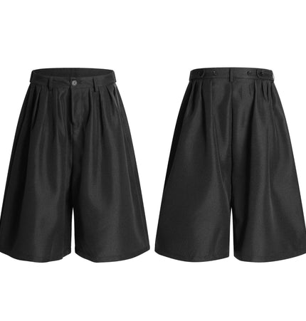 THETLSTUDIO C910 American retro summer high-end multi-color pendant design men's loose cropped casual shorts