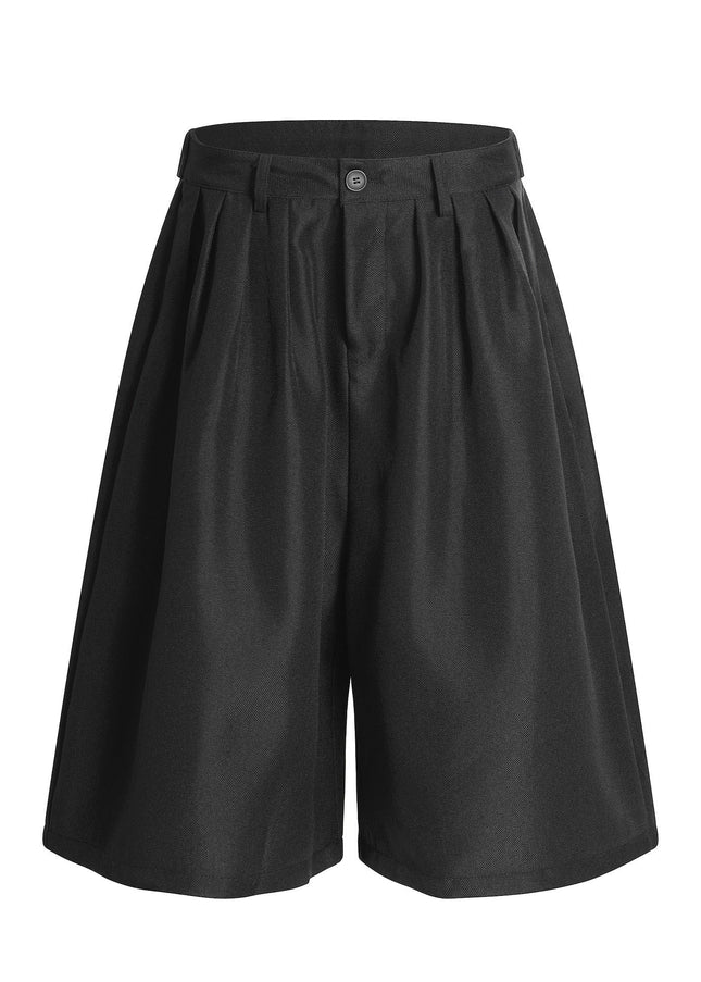 TALKLESSFASHION C910 American retro summer high-end multi-color pendant design men's loose cropped casual shorts