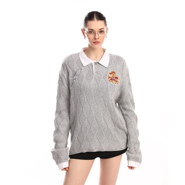 Campus Style attached Two-Piece Sweater