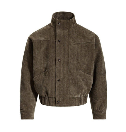 TALKLESSFASHION Cargo Stand-Up Collar High Street Jacket