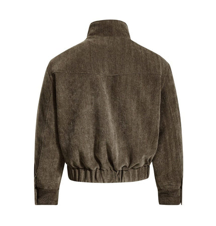 TALKLESSFASHION Cargo Stand-Up Collar High Street Jacket